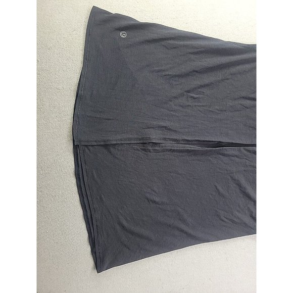 Lululemon Women 6* Black Open Back Tank Top Lightweight Vented Stretch Yoga Gym - Picture 2 of 8